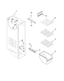 Freezer liner parts