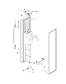 Freezer door parts