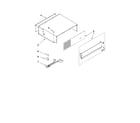 Jenn-Air JS48SEDUDW00 top grille and unit cover parts diagram