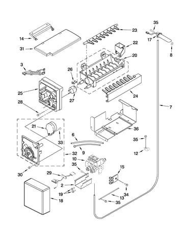 Icemaker parts