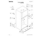 Maytag M1TXEMMWS01 cabinet parts diagram