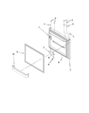 Freezer door parts