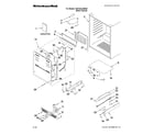 KitchenAid KBCS24LSBS00 cabinet parts diagram