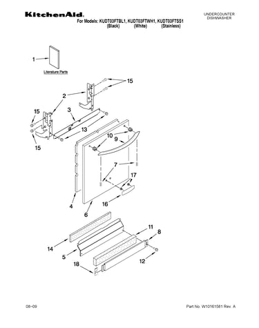 Door and panel parts