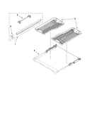 Third level rack and track parts