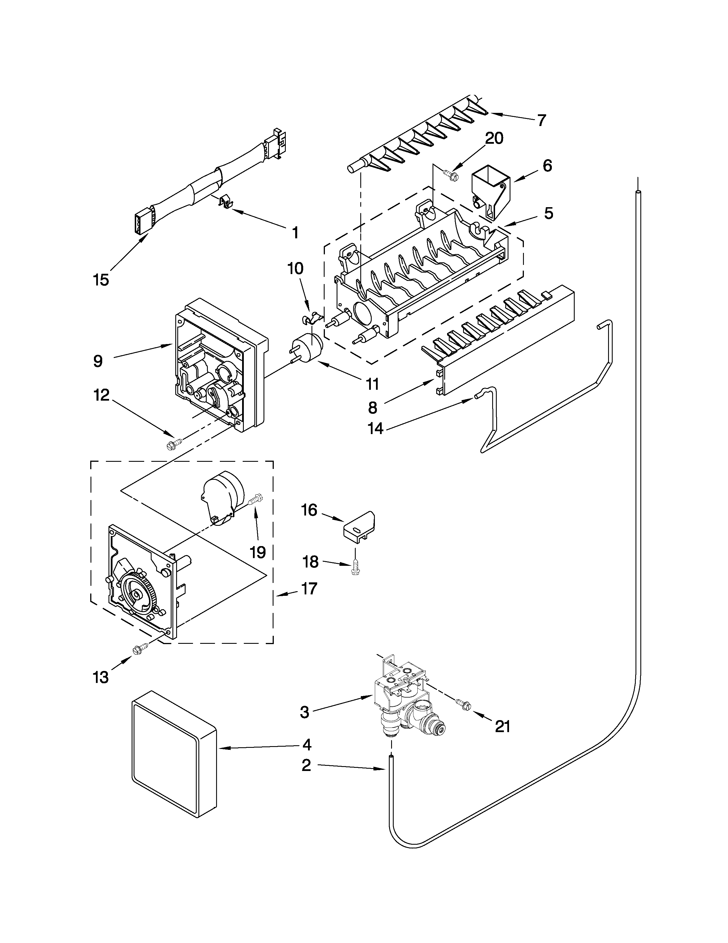 Icemaker parts