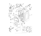 Whirlpool WGD9750WR0 cabinet parts diagram