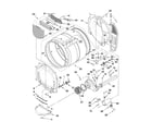 Whirlpool WGD9250WR0 bulkhead parts diagram