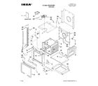 Ikea IBS330PWM00 oven parts diagram