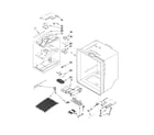 Whirlpool GI7FVCXWY01 refrigerator liner parts diagram