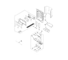 Whirlpool GI7FVCXWY01 dispenser front parts diagram