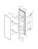 Refrigerator door parts