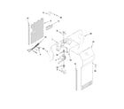Whirlpool BRS62BBBNA00 air flow parts diagram