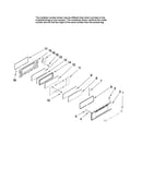 Upper door parts