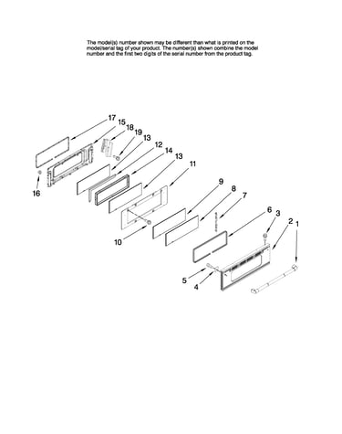 Upper door parts