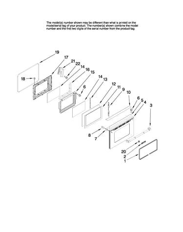 Lower door parts