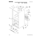 Maytag MBF2258WEW0 cabinet parts diagram