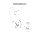 Maytag MDBM601AWS0 fill and overfill parts diagram