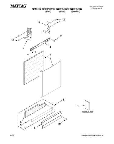 Door and panel parts