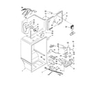 Whirlpool W1TXEMFWB01 liner parts diagram