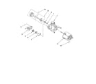 Roper RUD4000SB0 pump and motor parts diagram
