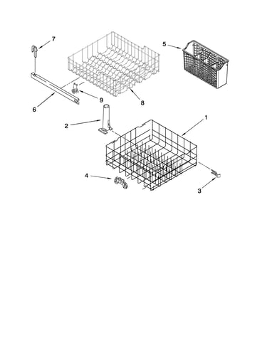 Dishrack parts