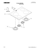 Cooktop parts
