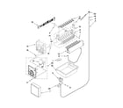 Whirlpool GX5FHTXVY02 icemaker parts diagram