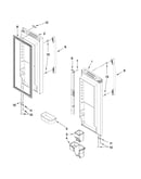 Refrigerator door parts