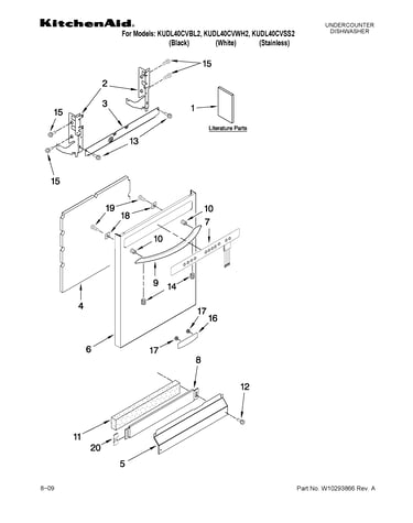 Door and panel parts