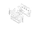 Maytag YMER7651WB1 control panel parts diagram