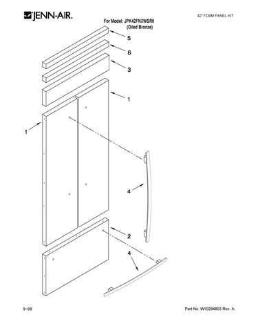 Panel kit parts