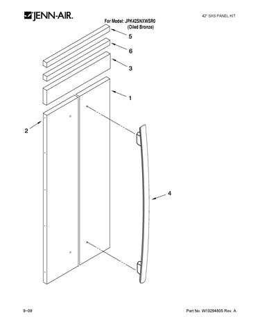 Panel kit parts