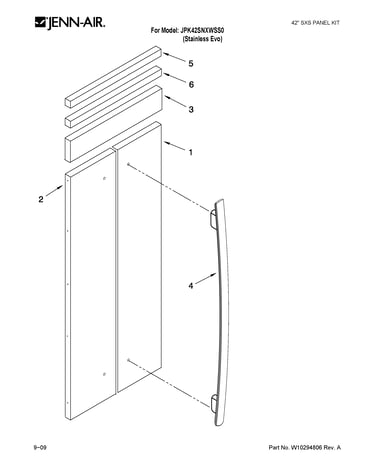 Panel kit parts
