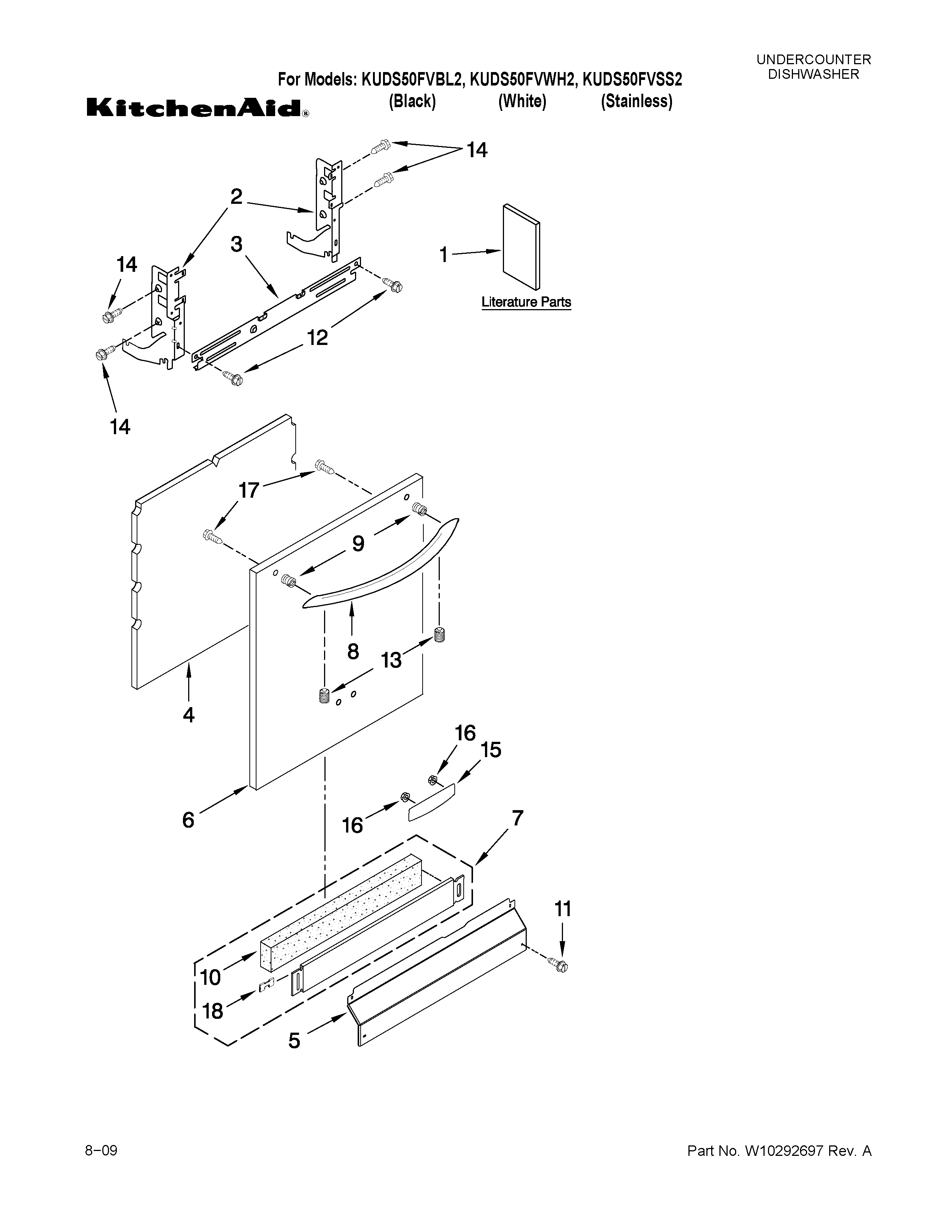 Door and panel parts