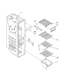 Freezer liner parts