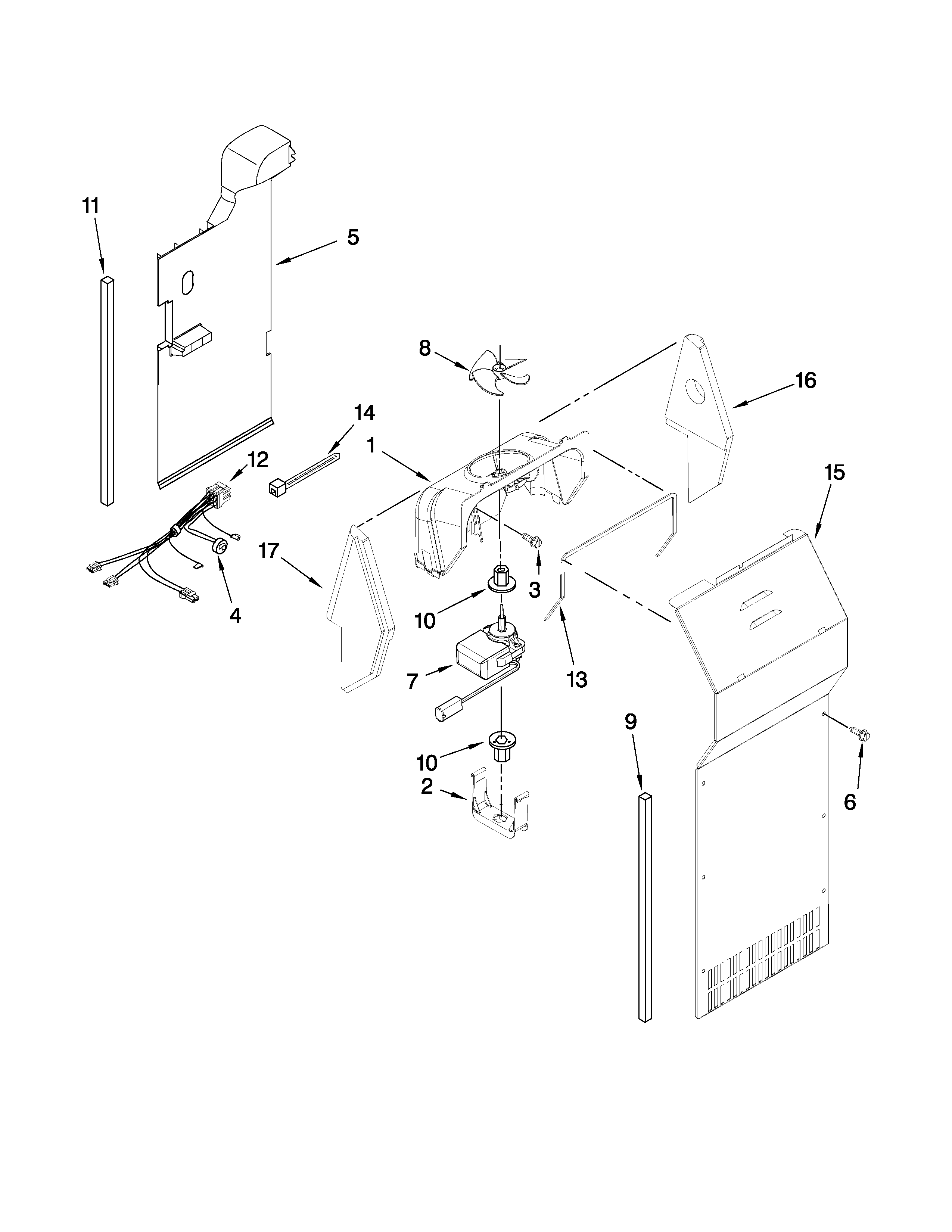 Air flow parts