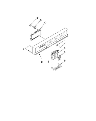 Control panel parts