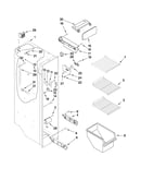 Freezer liner parts
