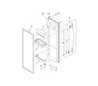 Maytag MSD2553WEM00 refrigerator door parts diagram