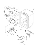 Refrigerator liner parts