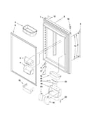 Refrigerator door parts