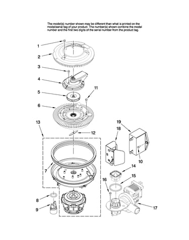 Pump and motor parts