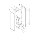 Jenn-Air JCB2587WEY00 refrigerator door parts diagram