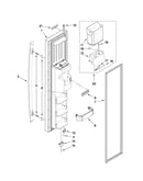 Freezer door parts