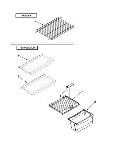 Shelf parts