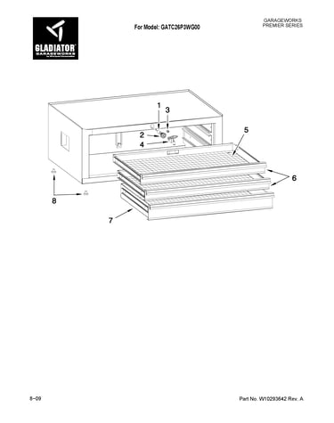 3-drawer intermediate chest