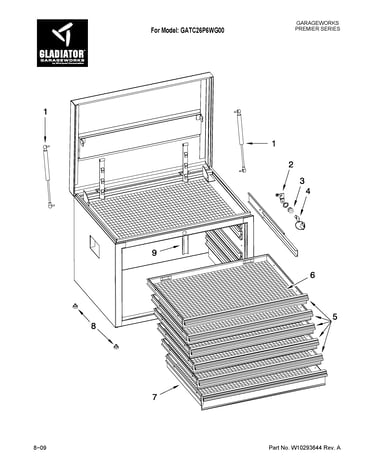 6-drawer tool chest