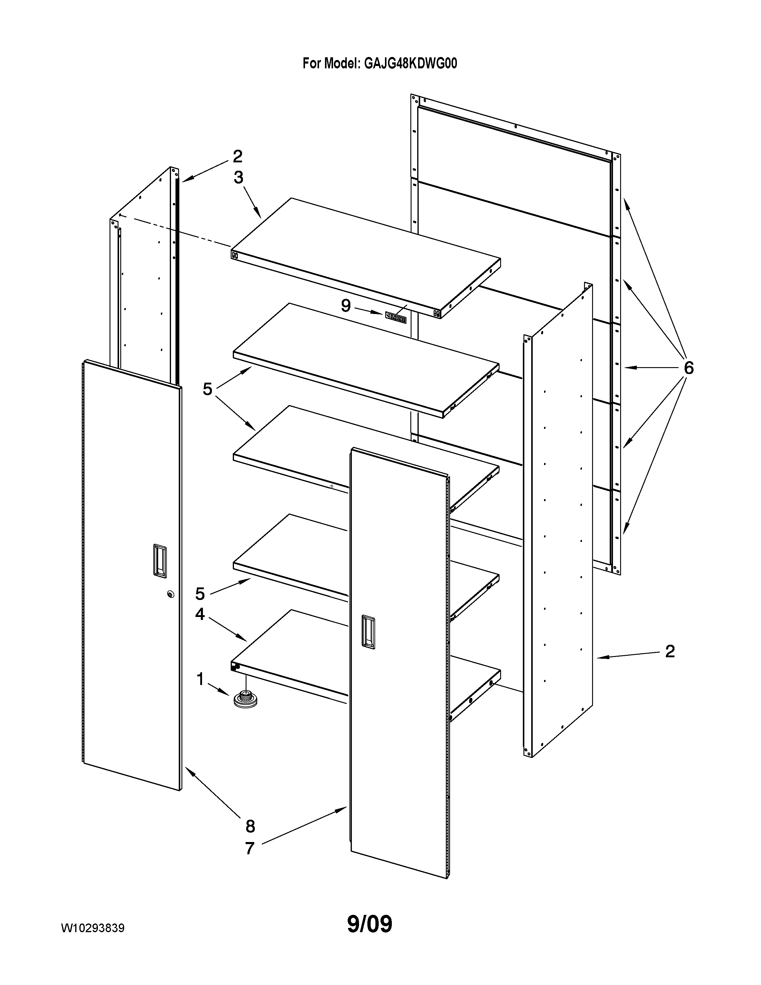 Xl gearbox parts