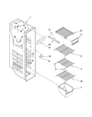 Freezer liner parts